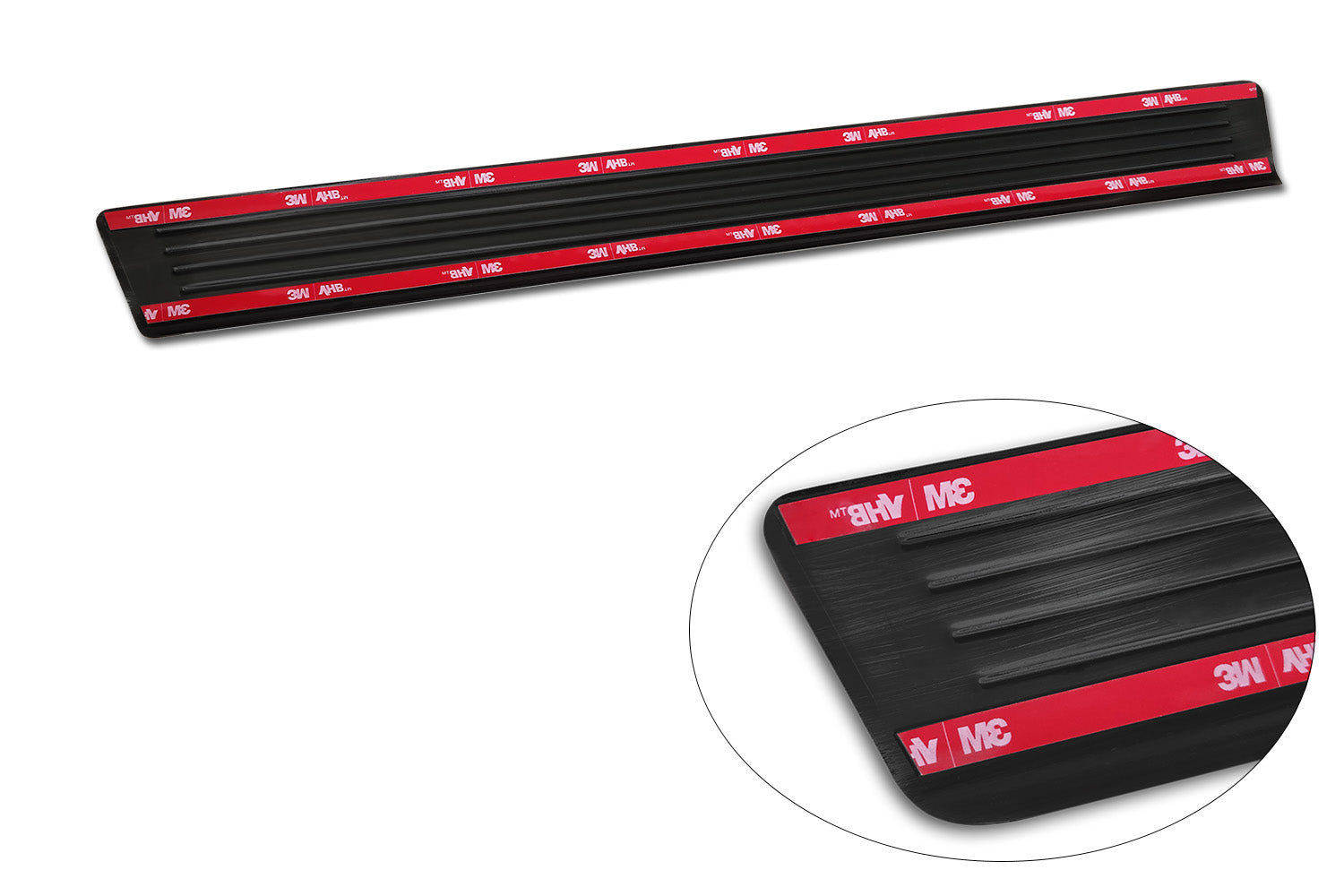 Tröskelskydd Lines Skoda Octavia IV liftback/ Kombi 2019–2024 facelift 2024+ – Svart – detaljbild 2