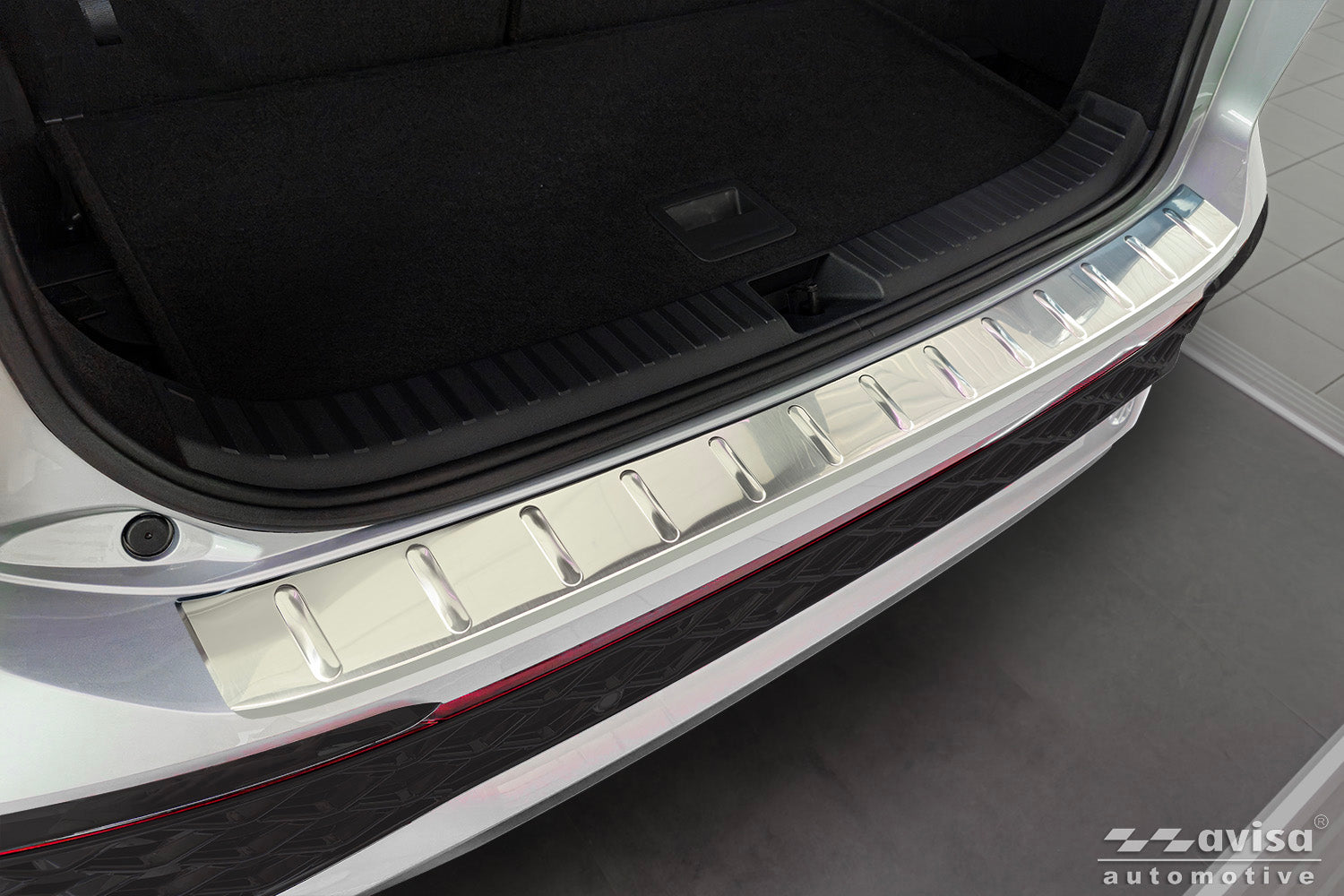 Lastskydd Volkswagen Tayron II 2025+ – Silver satin – detaljbild 3