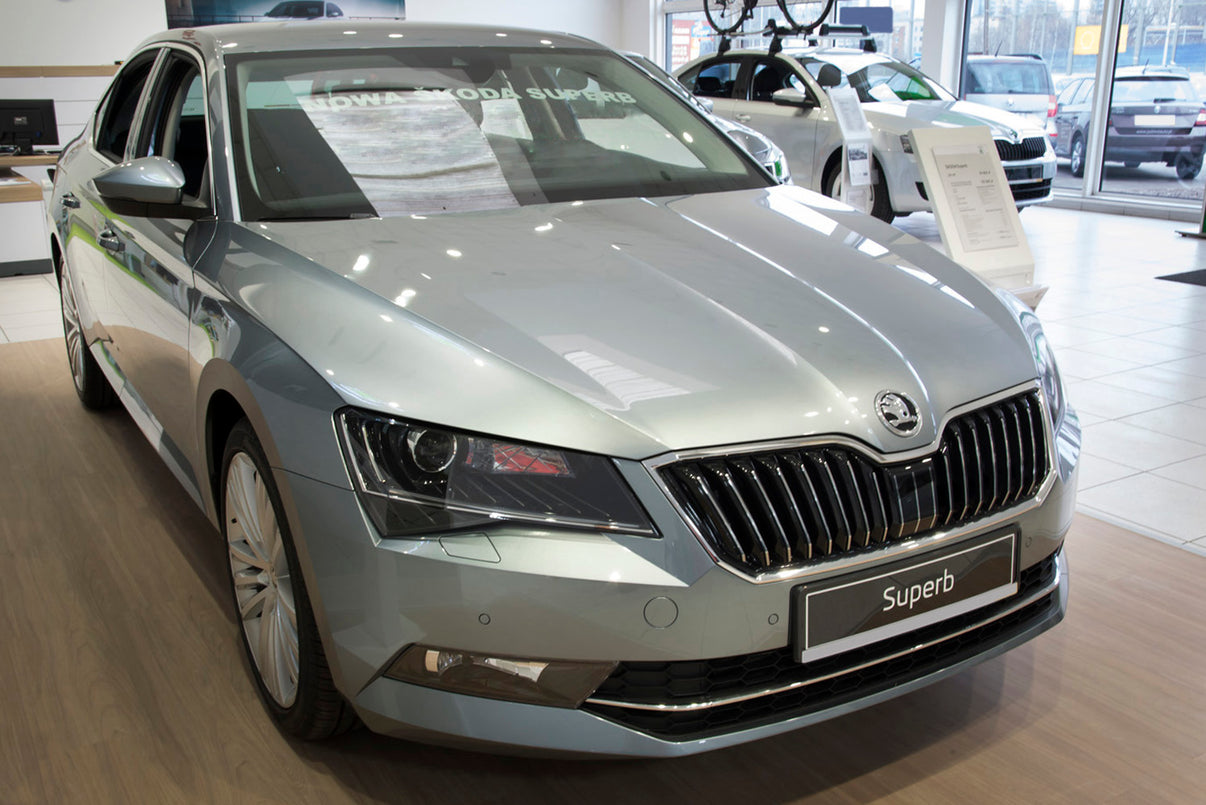 Lastskydd Skoda Superb III liftback sedan 2015–2019, facelift 2019+ facelift 2019–2023 – Svart – detaljbild 3