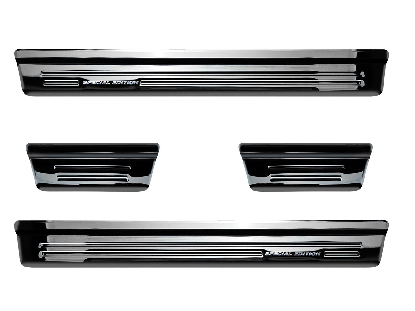 Tröskelskydd Honda Cr-V V 2018+ / Honda Cr-V V Hybrid 2019+ – Spegelblank svart