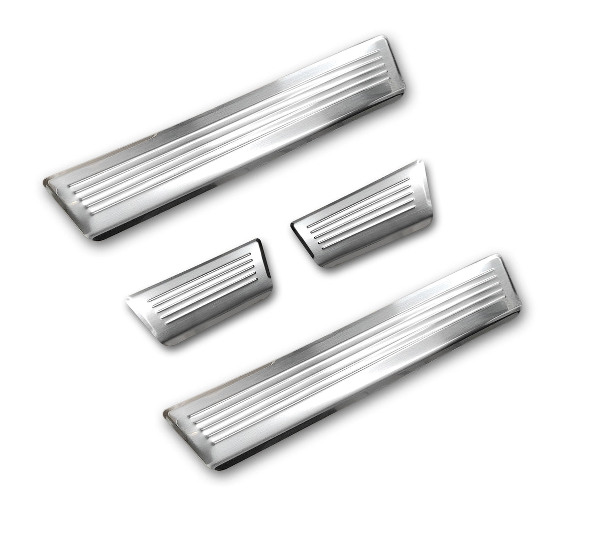 Tröskelskydd Lines Mitsubishi Asx II ( Rjb ) 2023+ / Renault Captur II crossover 2019+ / Renault Captur II E-Tech 2020+ – Silver satin