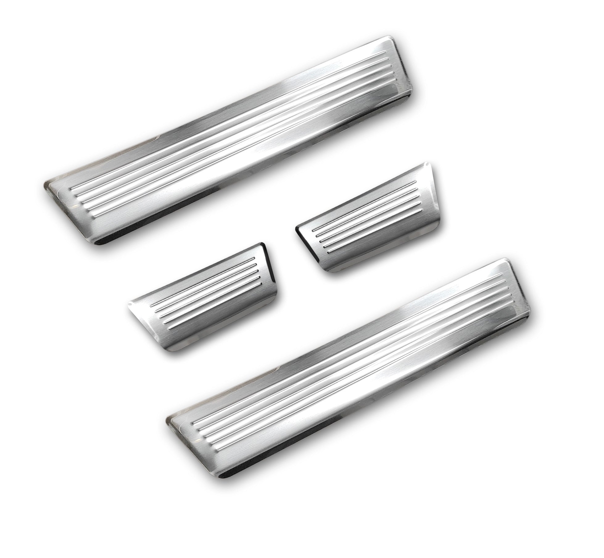Tröskelskydd Lines Mitsubishi Asx II ( Rjb ) 2023+ / Renault Captur II crossover 2019+ / Renault Captur II E-Tech 2020+ – Silver satin