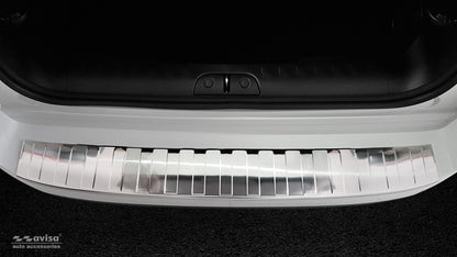 Lastskydd Fiat 500 L facelift 2017+ – Silver satin – detaljbild 2