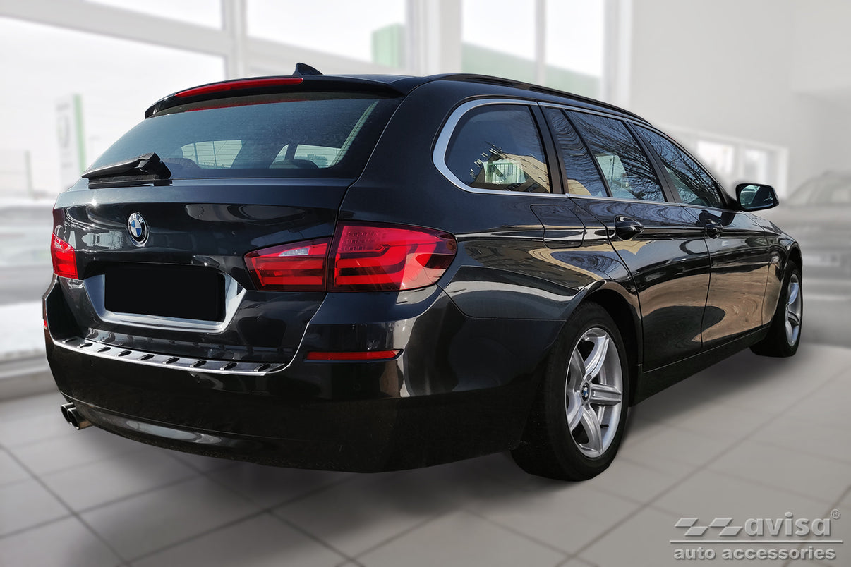 Lastskydd Strong Edition BMW 5 F11 Touring 2010–2013, facelift 2013–2017 – Silver – detaljbild 2