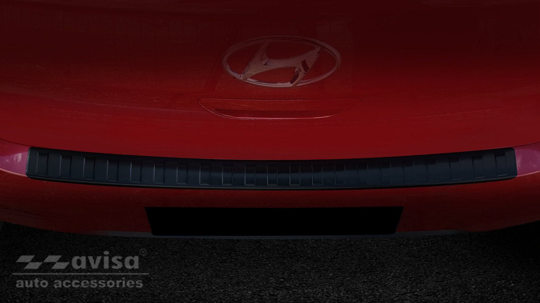 Lastskydd Hyundai i10 III halvkombi 5-dörrars 2019–2023 facelift 2023+ – Svart – detaljbild 3