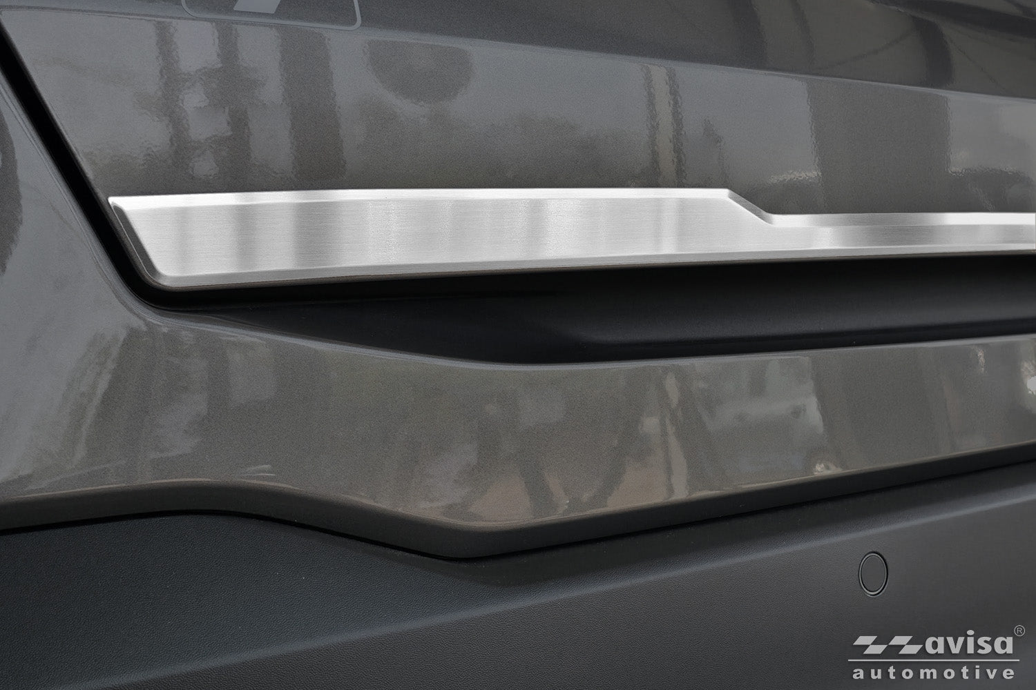 Bakluckelist Kia Sorento IV facelift 2020+ – Silver satin (2/36132) – detaljbild 3