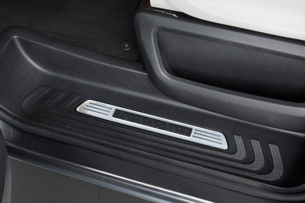 Tröskelskydd Mercedes V Class W447/ Vito III 2014+ – Silver satin