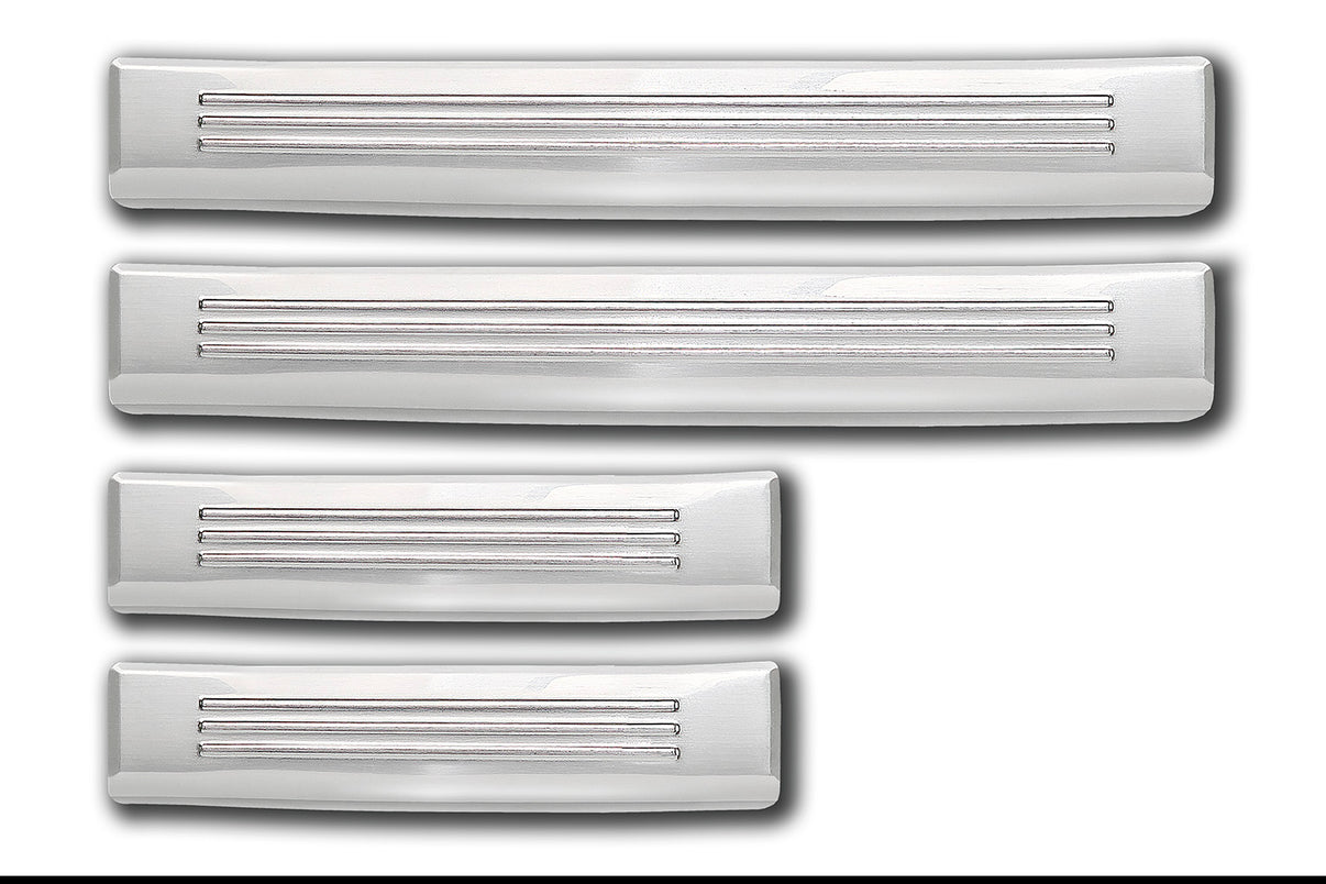 Tröskelskydd Lines Opel Frontera 2024+/ Frontera Electric 2024+ – Silver satin