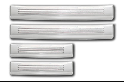 Tröskelskydd Lines Opel Frontera 2024+/ Frontera Electric 2024+ – Silver satin