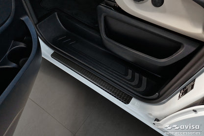 Tröskelskydd Black Mat Mercedes V Class W447/ Vito III 2014+ – Mattsvart – detaljbild 3