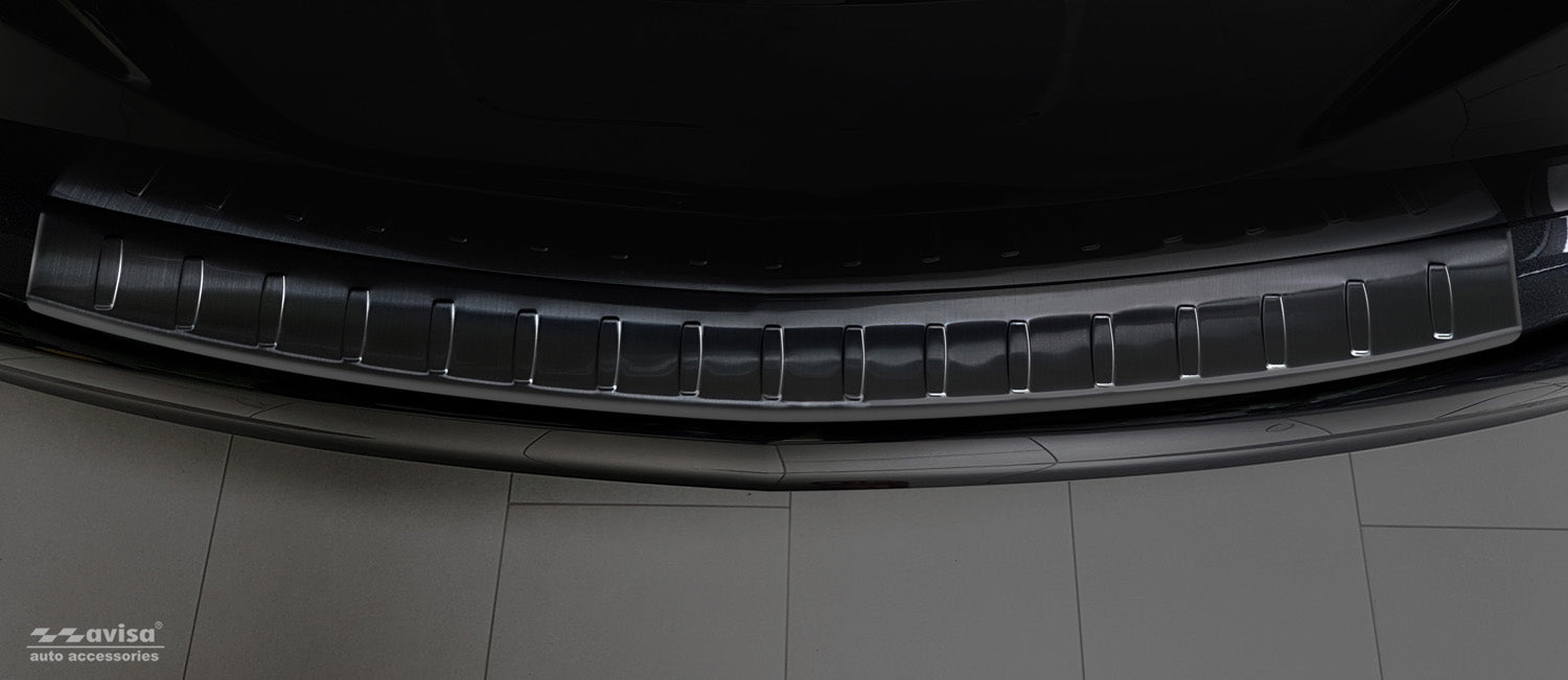 Lastskydd Opel Zafira C Tourer 2012–2016, facelift 2016+ – Svart – detaljbild 2