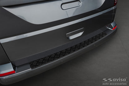 Lastskydd Black Mat Volkswagen Transporter T6, Caravelle T6 2015–2024 (versionen med trunk opening upwards) – Mattsvart – detaljbild 3