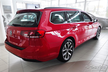 Lastskydd Black Mat Volkswagen Passat B8 variant/ R-line/ Alltrack/ GTE 2014–2019, facelift 2019–2023 – Mattsvart – detaljbild 2