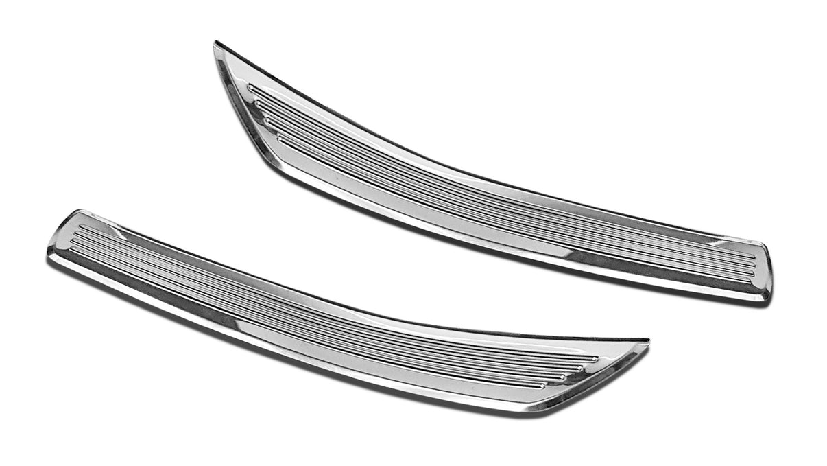 Tröskelskydd Mercedes Glc/ Glc Coupe 2015–2019, facelift 2019+ – Spegelpolerat silver