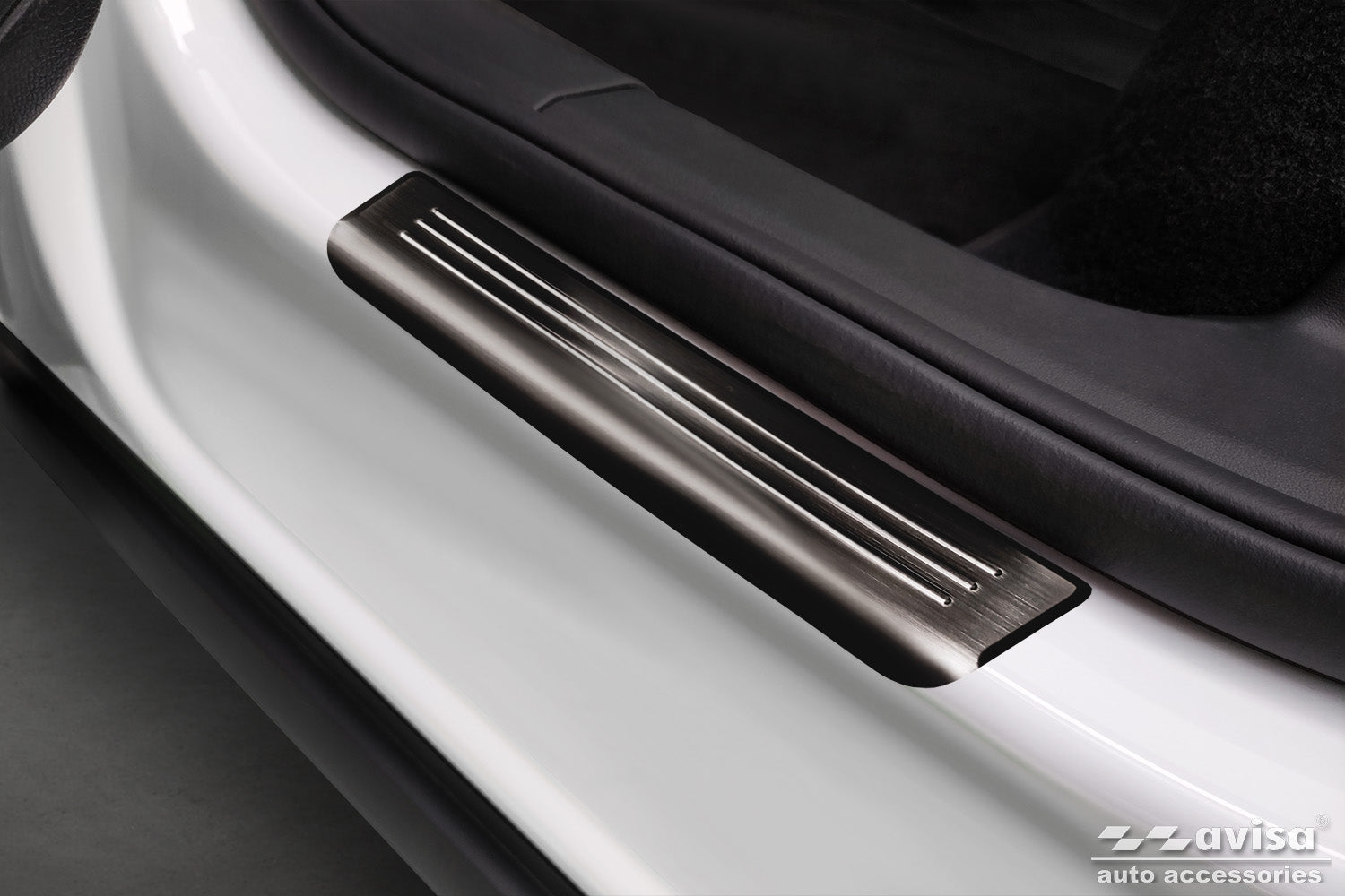Tröskelskydd Lines Volkswagen ID 5 2022+ – Svart – detaljbild 2