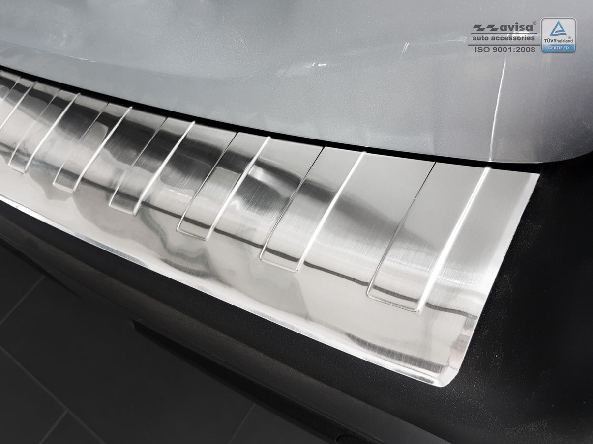 Lastskydd Citroen C3 Aircross II 2017–2021 facelift 2021+ – Silver satin – detaljbild 2