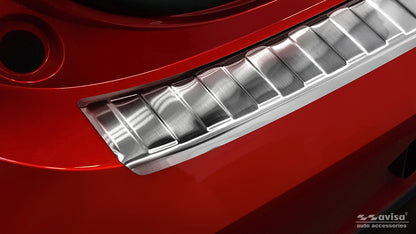Lastskydd Renault Clio V 5-dörrars 2019–2023 facelift 2023+ – Silver satin – detaljbild 2