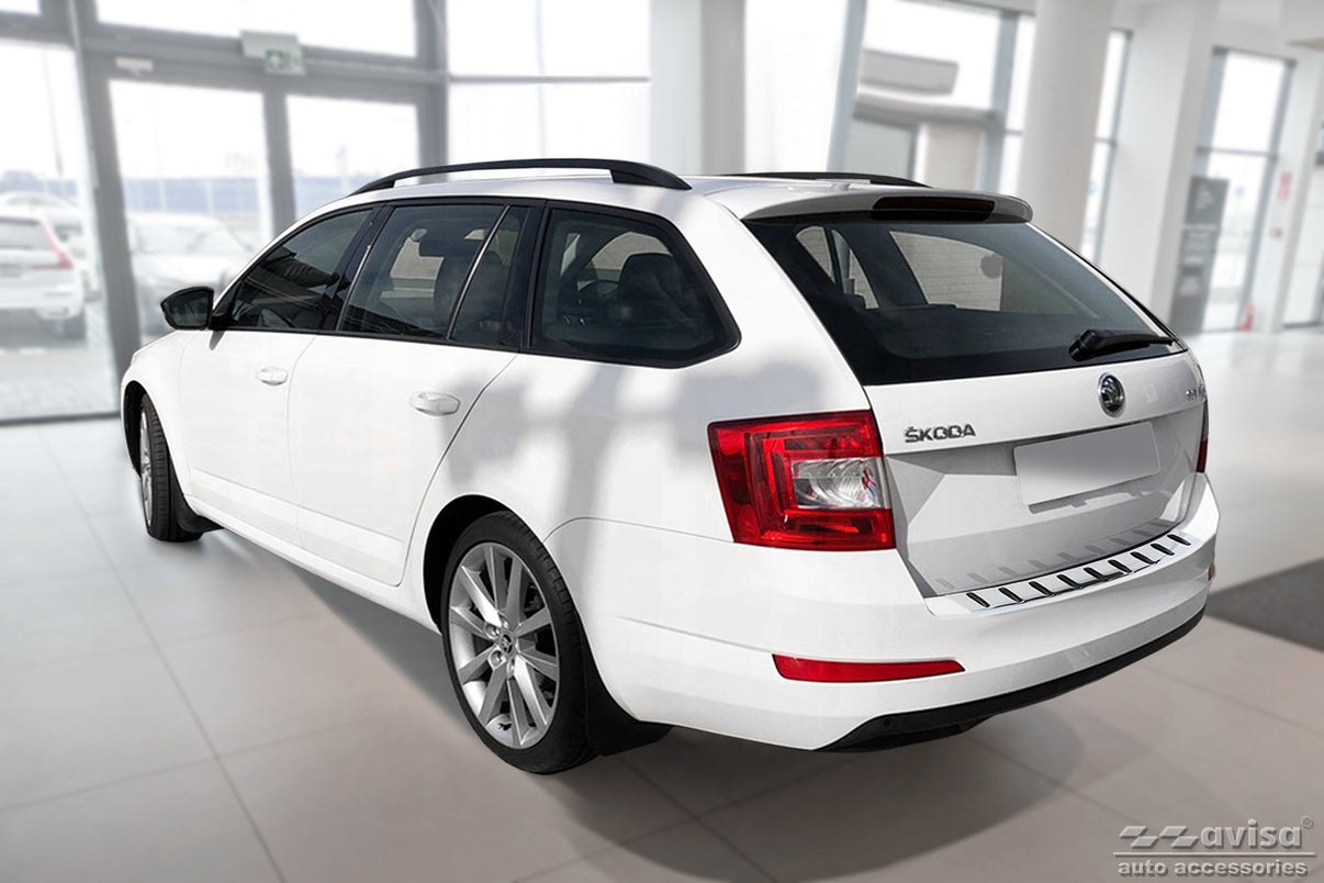 Lastskydd Strong Edition Skoda Octavia III Kombi 2013–2016 – Silver – detaljbild 2
