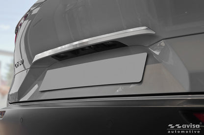 Bakluckelist Mazda CX-30 2019+ – Silver satin – detaljbild 3