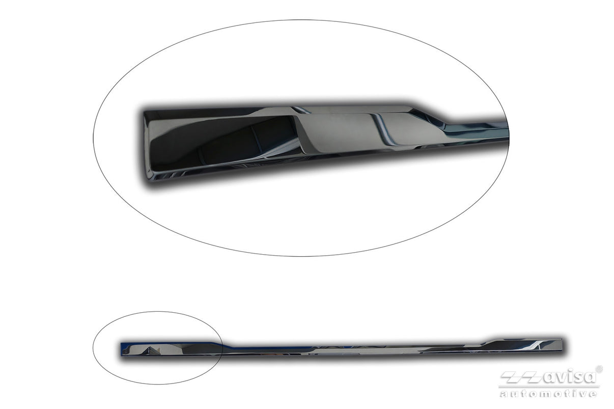 Bakluckelist Volkswagen ID Buzz 2022+ – Spegelblank svart