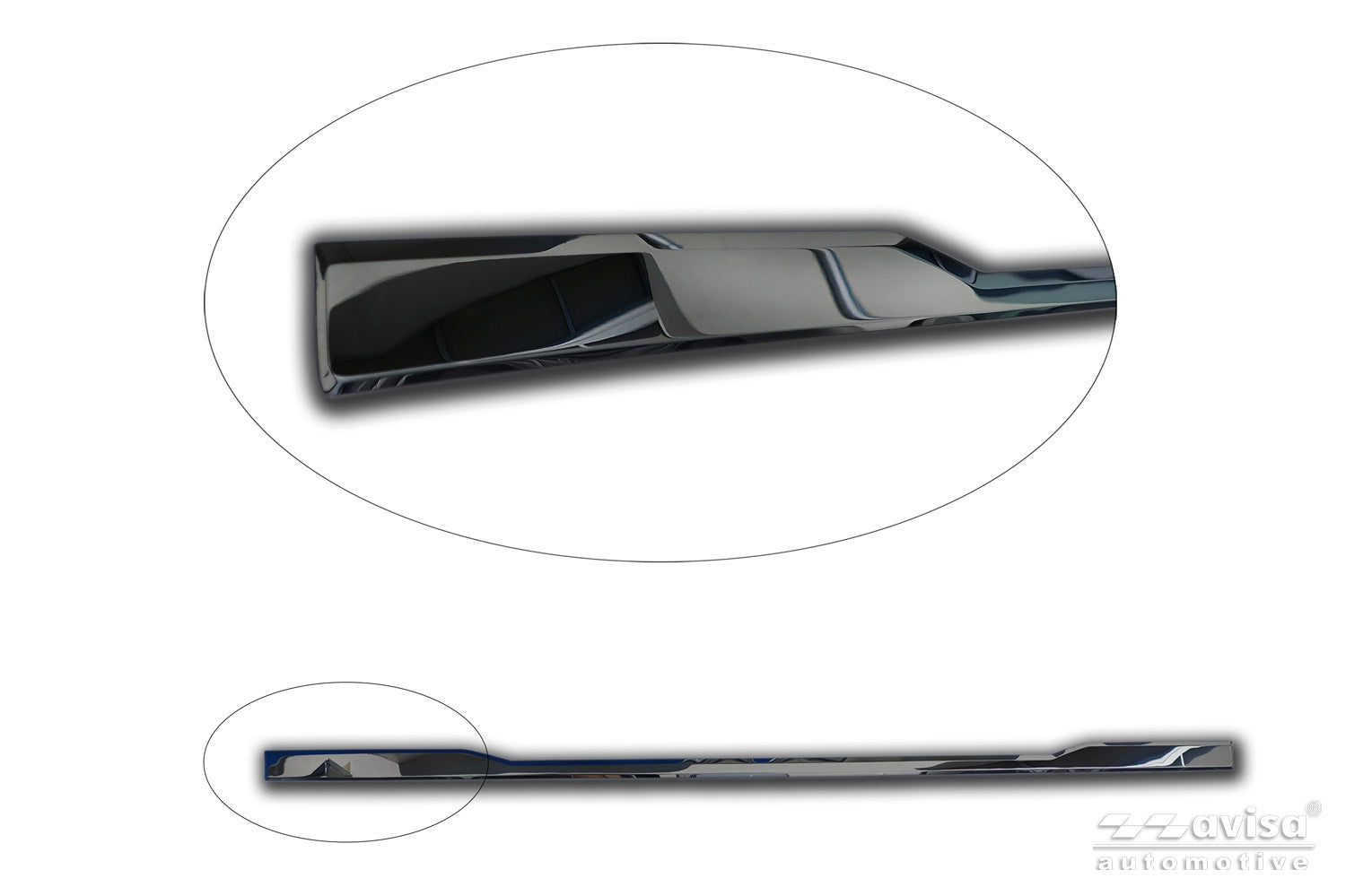 Bakluckelist Volkswagen ID Buzz 2022+ – Spegelblank svart