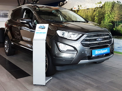 Lastskydd Ford Ecosport II/ ST-Line facelift 2017+ – Silver satin – detaljbild 3