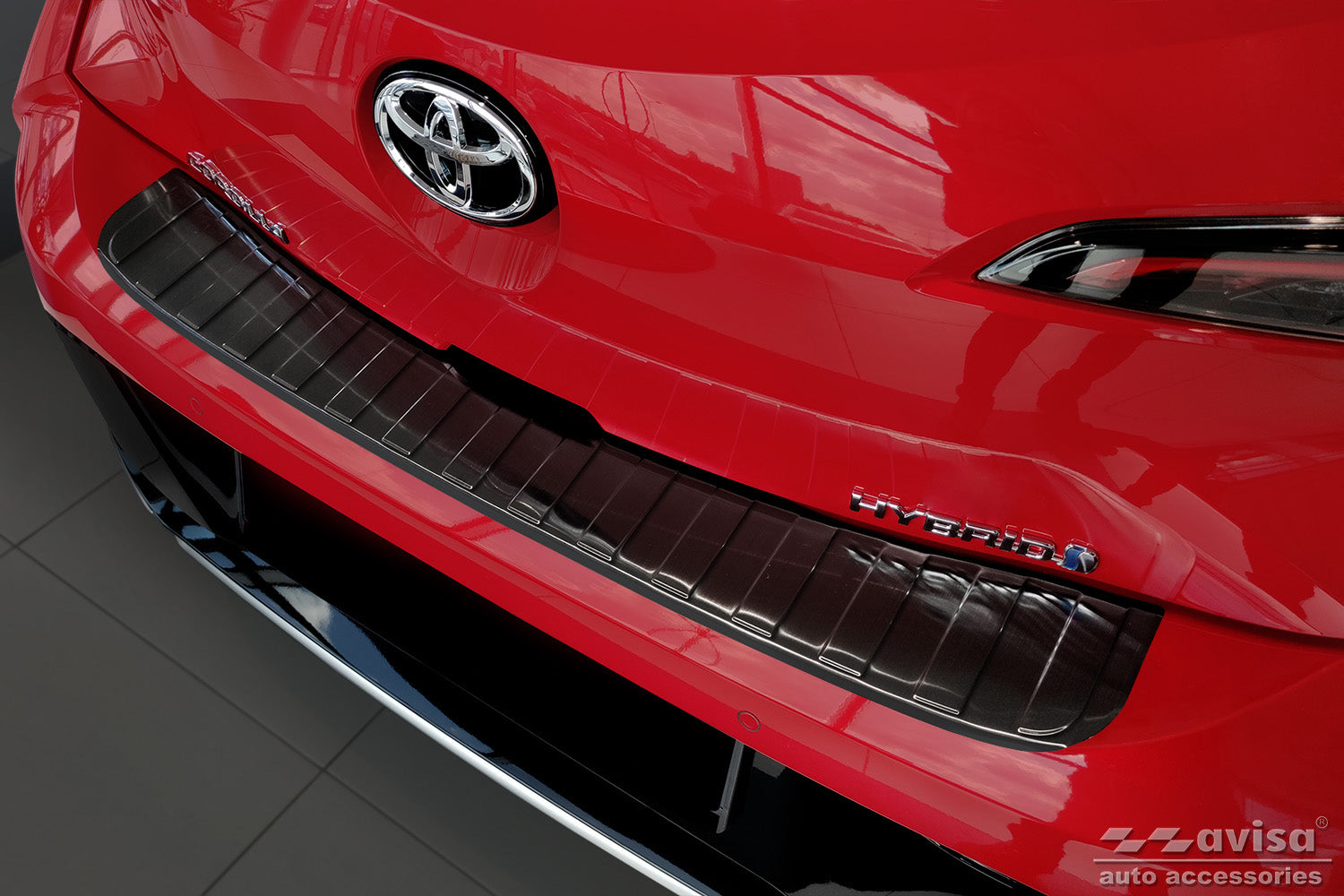 Lastskydd Toyota Corolla XII halvkombi 2018+ / Toyota Corolla XII GR Sport halvkombi 2019+ – Svart – detaljbild 3
