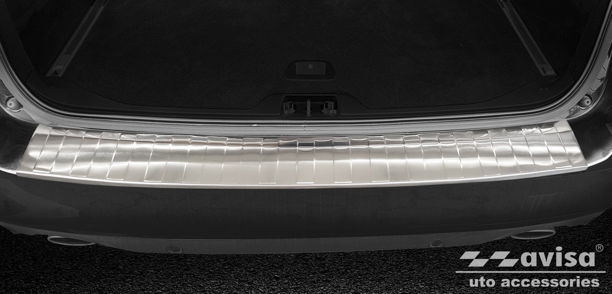 Lastskydd Volvo V70 III facelift 2014–2016 – Silver satin – detaljbild 3