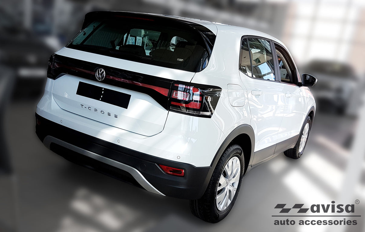 Lastskydd Volkswagen T-Cross 2018–2024, facelift 2024+ – Svart (2/49255) – detaljbild 2