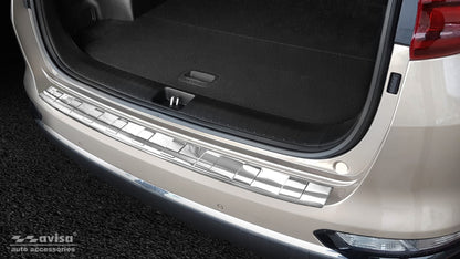 Lastskydd Kia Sportage IV facelift 2018–2021 – Silver satin – detaljbild 2