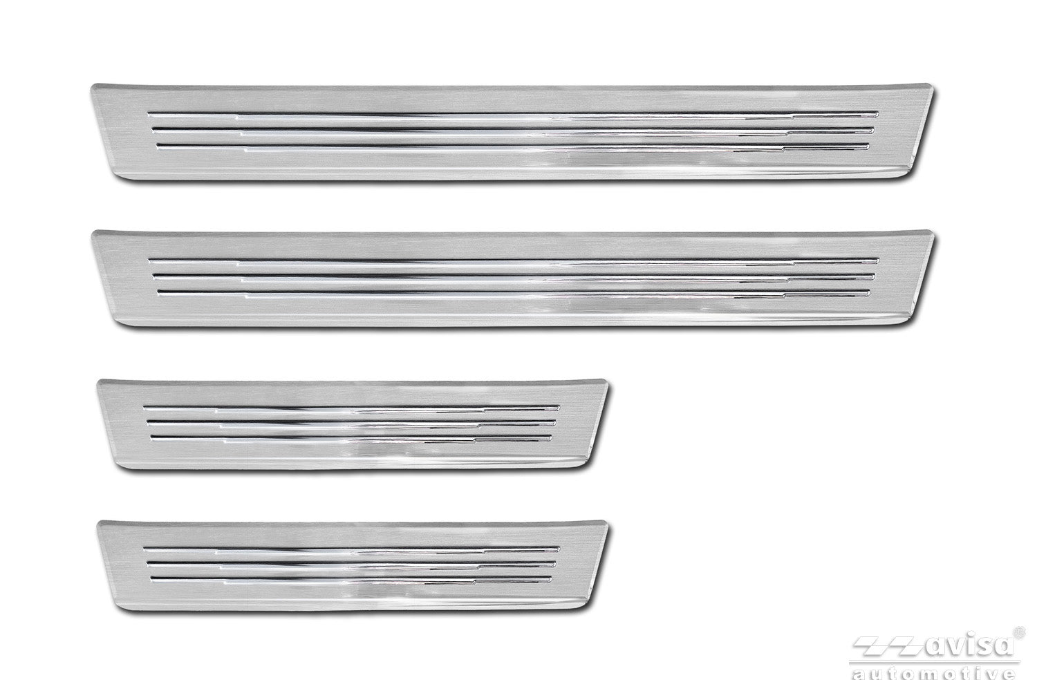 Tröskelskydd Lines Opel Grandland II 2024+ – Silver satin
