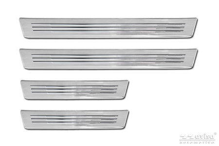 Tröskelskydd Lines Opel Grandland II 2024+ – Silver satin