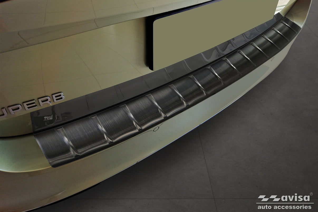 Lastskydd Skoda Superb IV Kombi 2024+ – Svart – detaljbild 3