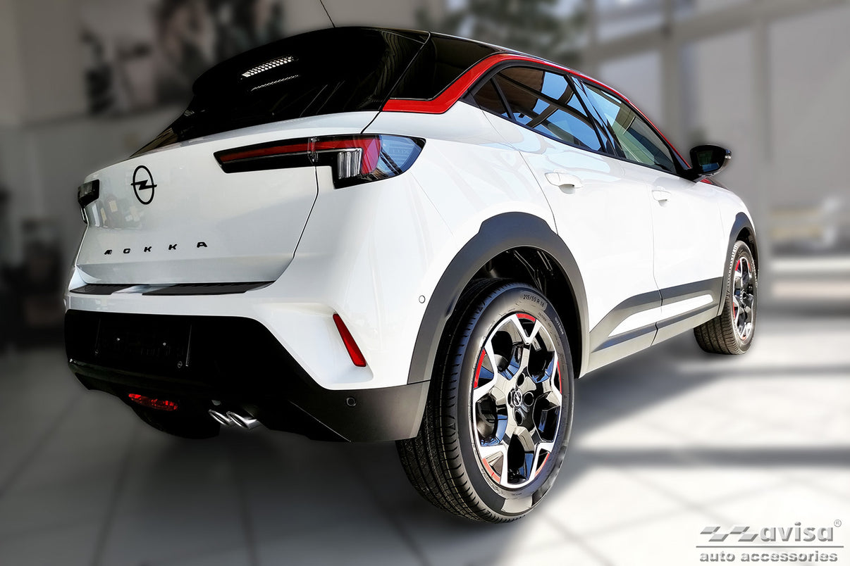 Tröskelskydd Special Edition Opel Mokka II (B) crossover 2020+ – Svart – detaljbild 3