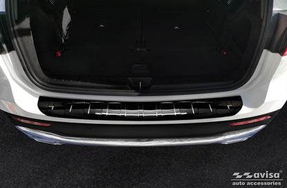 Lastskydd Mercedes Glb (X247) crossover 2019–2025/ Mercedes Glb AMG (X247) 2019–2025 – Spegelblank svart – detaljbild 3