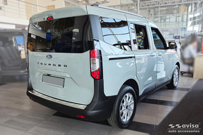 Lastskydd Ford Tourneo Courier II 2023+ (fits to both versions: twin dörr and tailgate) m.fl. – Silver satin – detaljbild 2