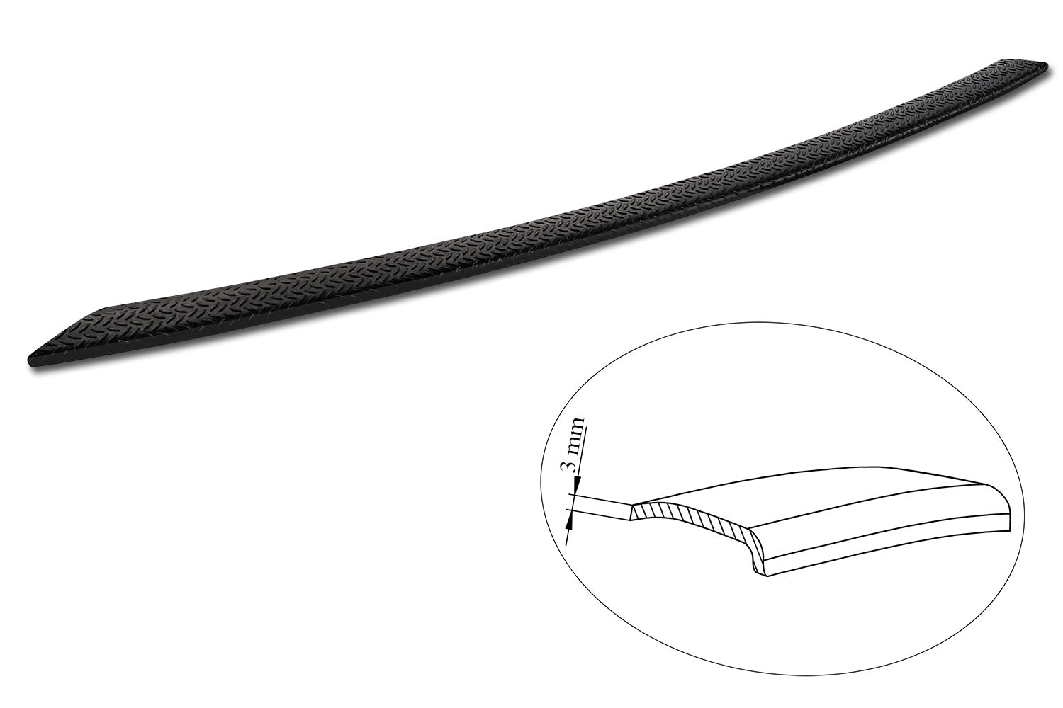Lastskydd Black Mat Kia Sorento IV suv 2020–2024 – Mattsvart