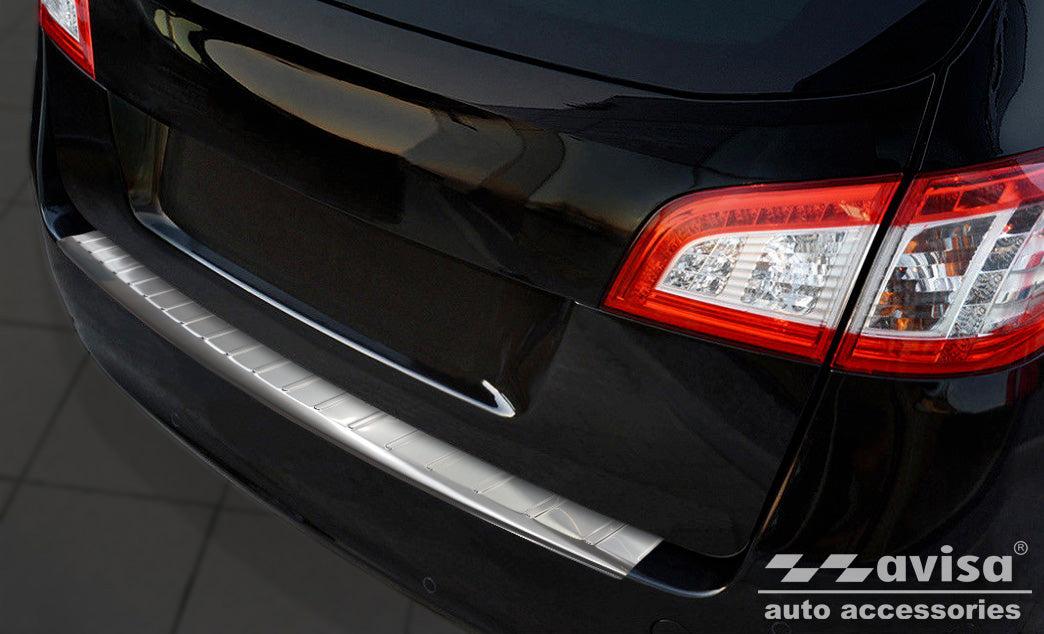 Lastskydd Peugeot 508 I SW 2011–2014, facelift 2014–2018/ Peugeot 508 I Rxh 2011–2014, facelift 2014–2018 – Silver satin – detaljbild 3