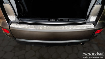 Lastskydd Citroen C-Crosser 2007–2012 / Mitsubishi Outlander II 2006–2012 / Peugeot 4007 2007–2012 – Silver satin – detaljbild 3