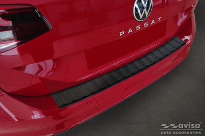 Lastskydd Black Mat Volkswagen Passat B8 variant/ R-line/ Alltrack/ GTE 2014–2019, facelift 2019–2023 – Mattsvart – detaljbild 3