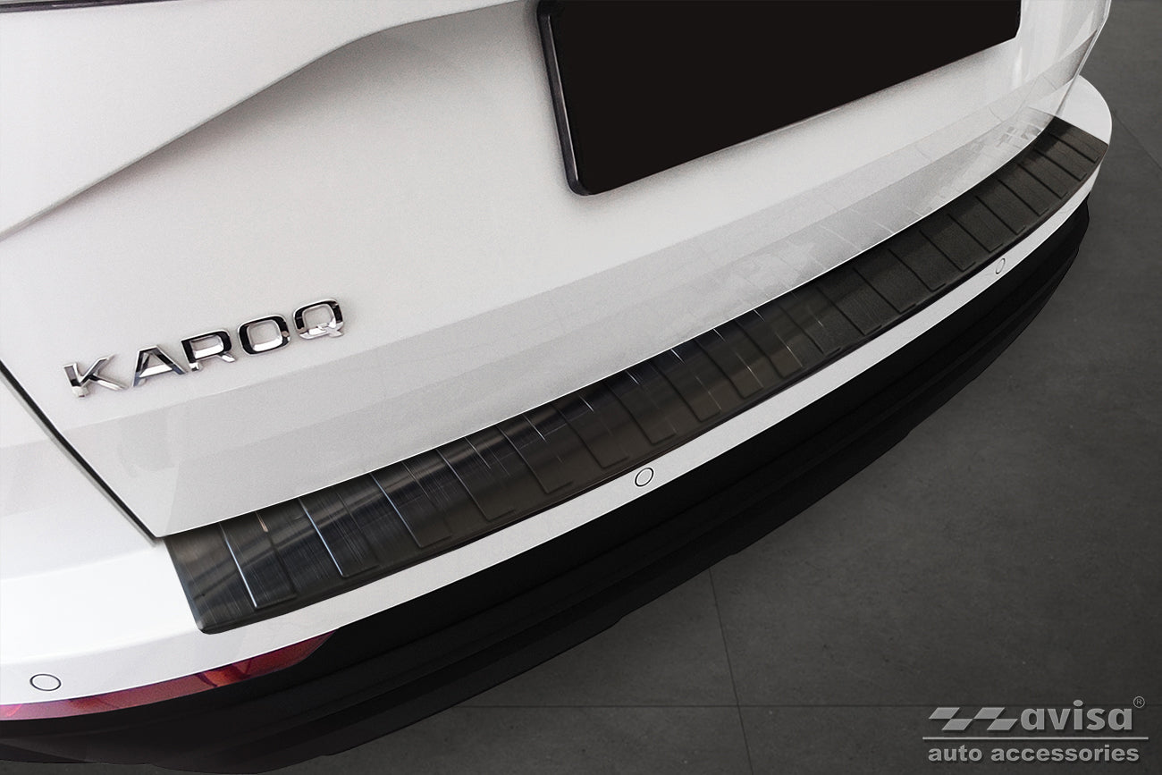 Lastskydd Skoda Karoq facelift 2022+/ Sportline facelift 2022+ – Svart – detaljbild 3