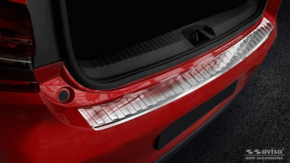 Lastskydd Renault Clio V 5-dörrars 2019–2023 facelift 2023+ – Silver satin – detaljbild 3