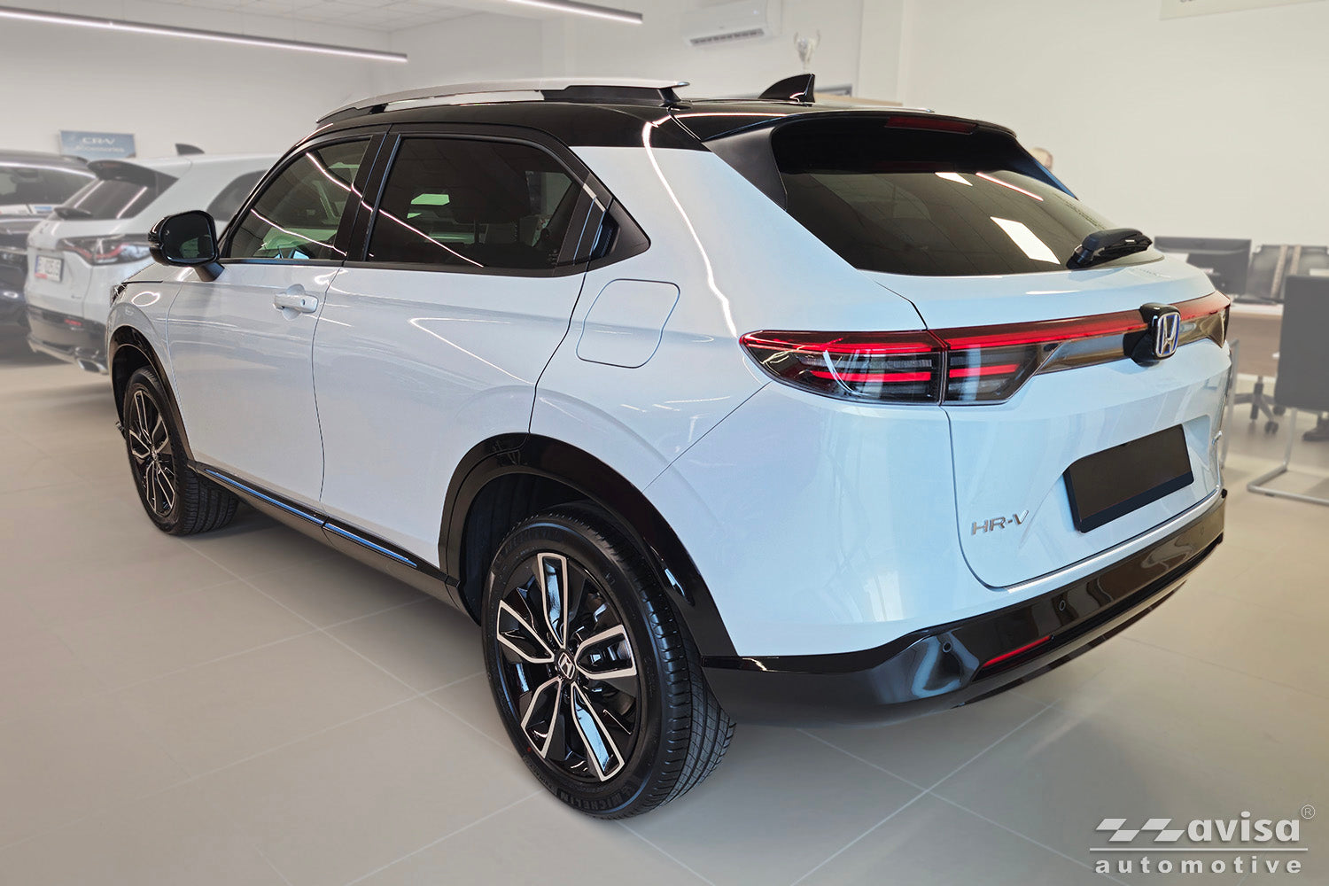 Lastskydd Honda Hr-V III 2021+ – Silver satin – detaljbild 2