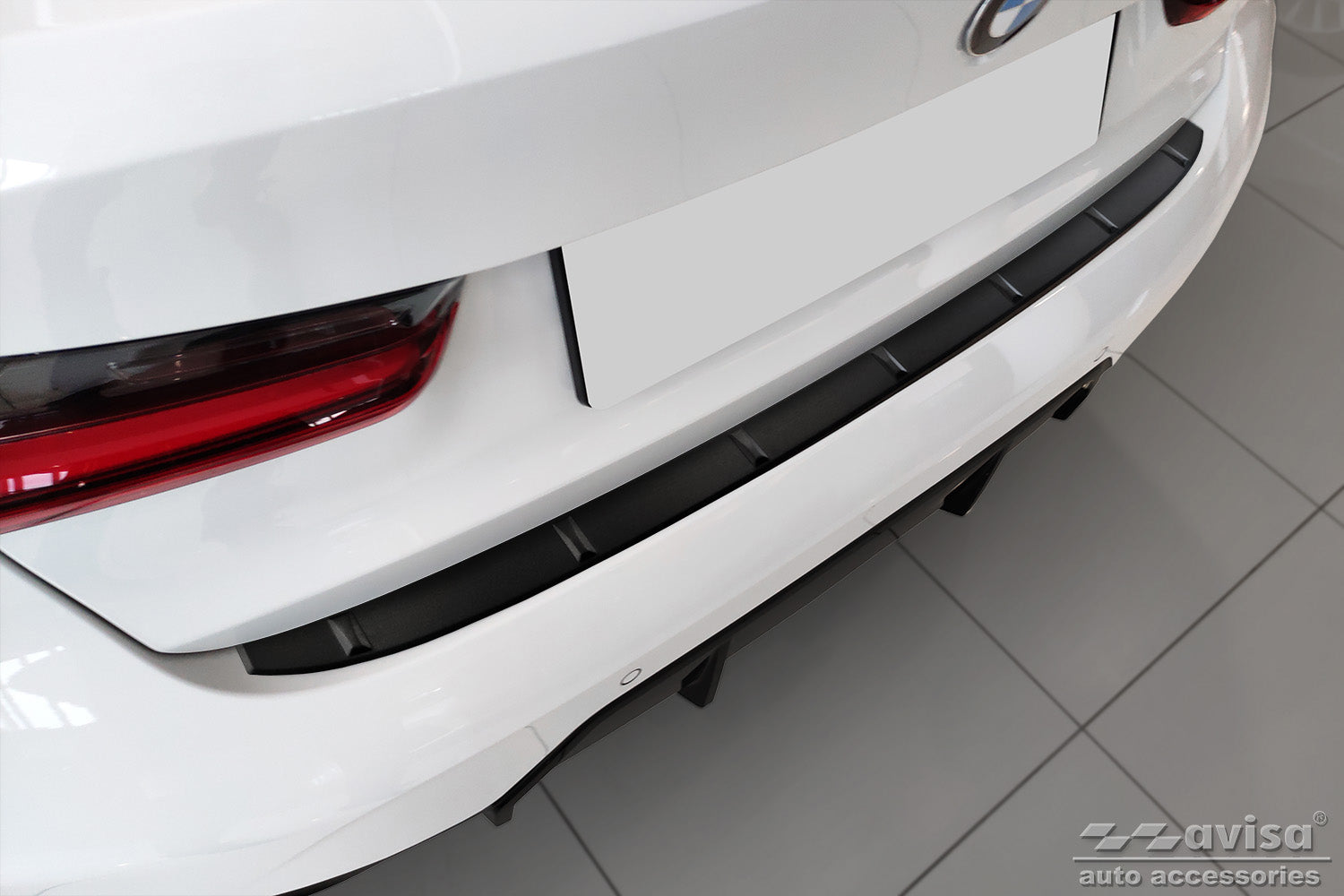 Lastskydd Black Mat BMW 3 G20 sedan M-paket 2018– 2022 – Mattsvart – detaljbild 3