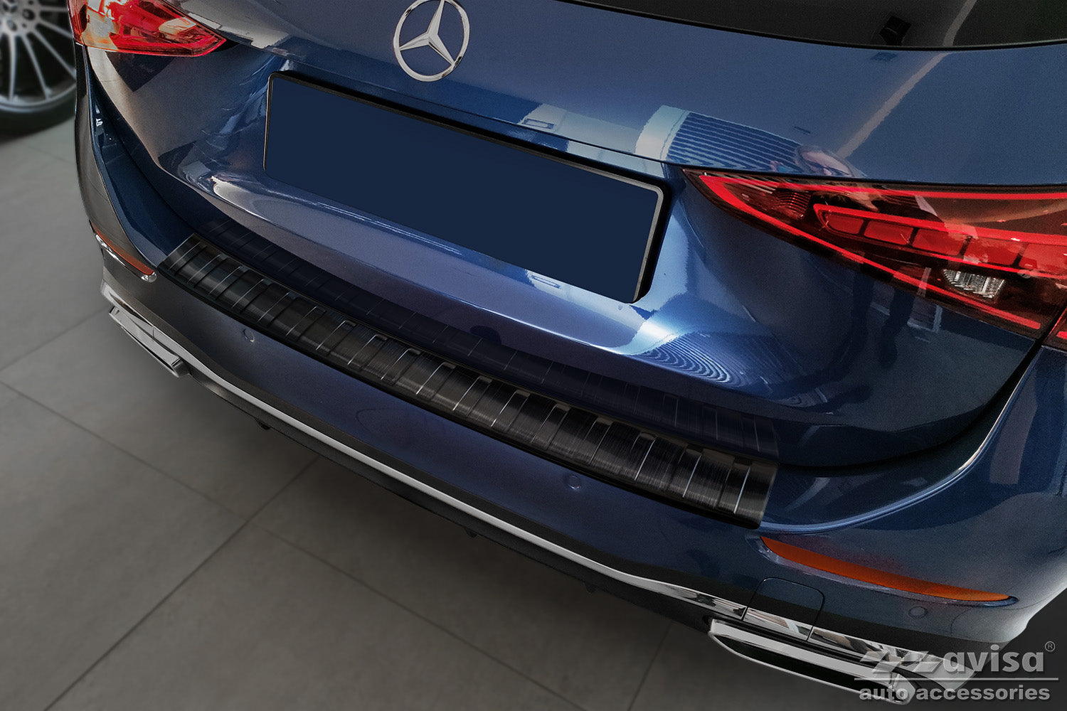 Lastskydd Mercedes C Class V Kombi AMG S206 2021+ – Svart – detaljbild 3