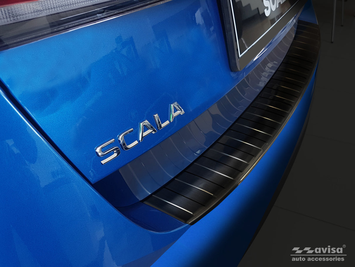 Lastskydd Skoda Scala 2019–2024 facelift 2024+ – Svart – detaljbild 3