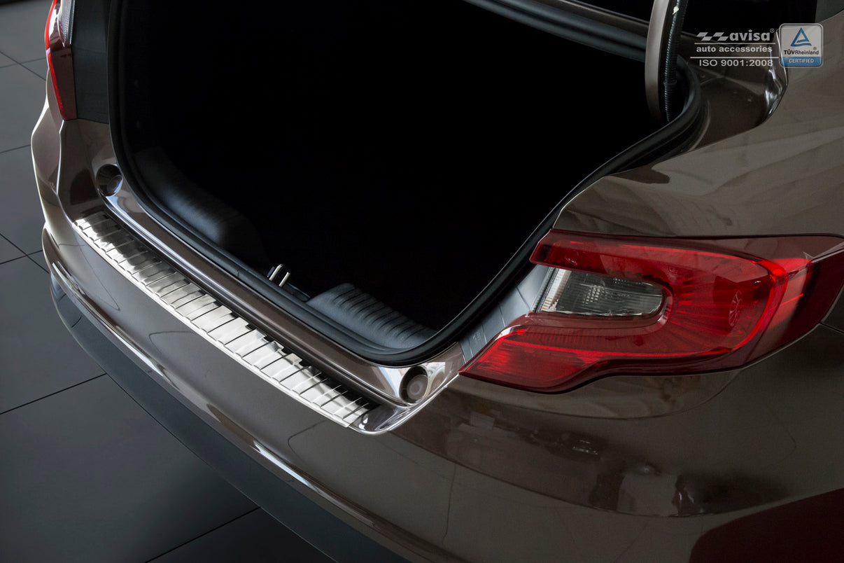 Lastskydd Fiat Tipo sedan 2016–2020, facelift 2020+ – Silver satin – detaljbild 3