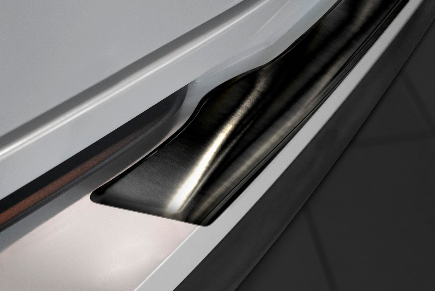 Lastskydd Toyota C-Hr crossover 2016–2019, facelift 2019–2023 – Svart – detaljbild 2