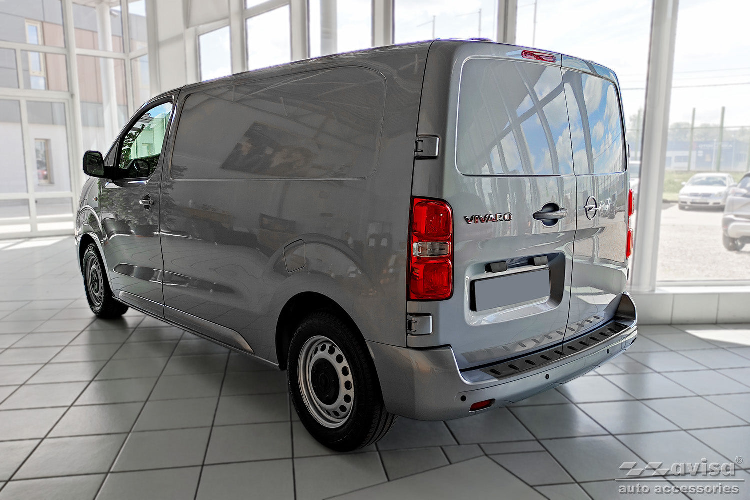 Lastskydd Strong Edition Citroen Jumpy III 4-dörrars 2016+ m.fl. – Svart – detaljbild 2