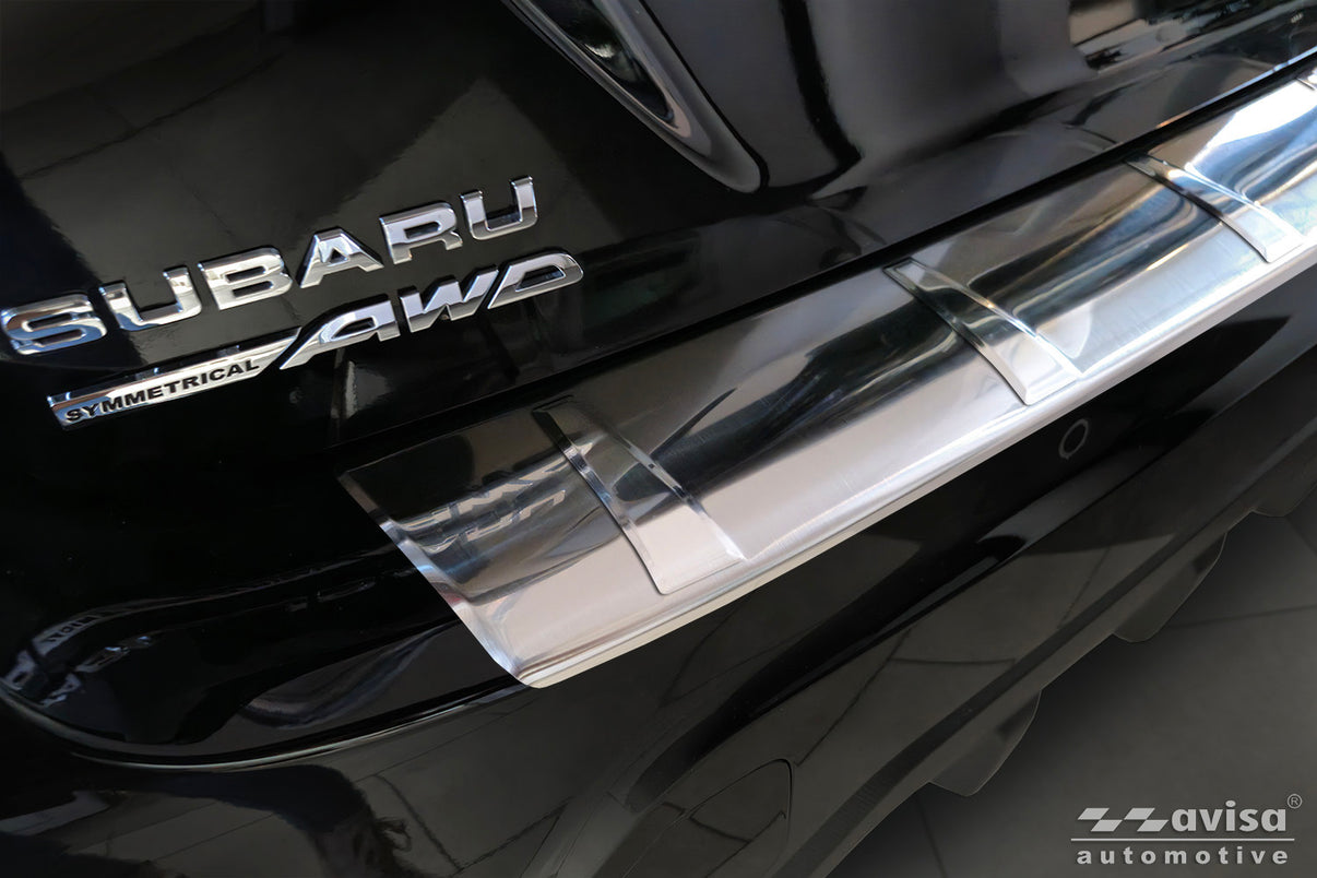 Lastskydd Subaru Crosstrek III 2023+ – Silver satin – detaljbild 3